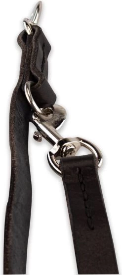 Multifunctionele Hondenriem - 220cm - Zwart - Leren Hondenriem - 100% Volnerfleer - Hondenriem Leer - Leiband Hond -Dierenwinkel 533x1200 2