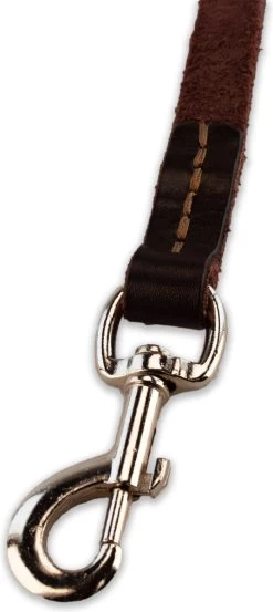 Multifunctionele Hondenriem - 220cm - Bruin - Leren Hondenriem - 100% Volnerfleer - Hondenriem Leer - Leiband Hond -Dierenwinkel 536x1200 2