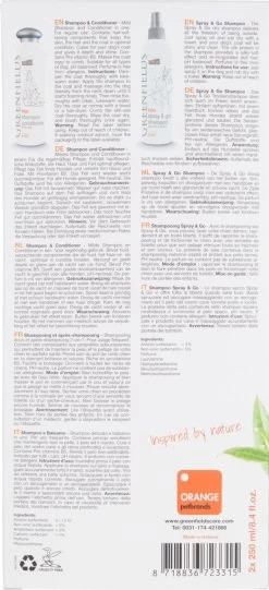 Greenfields Vacht Verzorging Set Voor Honden Shampoo, Conditioner & Droogshampoo -Dierenwinkel 548x1200 1