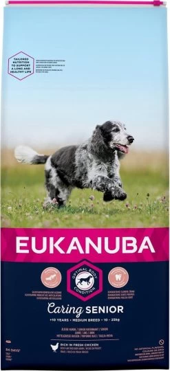 Eukanuba Caring Senior Medium Breed Kip - Hondenvoer - 15 Kg 9 Eukanuba Caring Senior Medium Breed Kip - Hondenvoer - 15 Kg -Dierenwinkel 549x1200