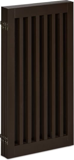 Relaxdays Veiligheidshekje Hout - 92 Cm Hoog - Hondenhek - Inklapbaar - Bruin - 3 Panelen -Dierenwinkel 556x1200 1