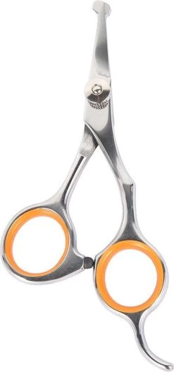 Merkloos Premium Gebogen Trimschaar Honden - Huisdier Trimmen - Hoofd, Poten Ogen & Oren - Kat & Hond Knippen - Veilige Schaar -Dierenwinkel 562x1200 2