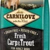 Carnilove Grain Free Fresh Carp & Trout Adult 12 Kg - Hond -Dierenwinkel 571x1200