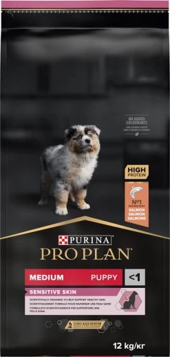 Pro Plan Medium Puppy Sensitive Skin - Honden Droogvoer - Zalm - 12 Kg -Dierenwinkel 573x1200 12