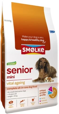 Smolke Senior Mini - Kip - Hondenvoer - 3 Kg -Dierenwinkel 621x1200 1