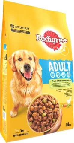 Pedigree Adult Honden Droogvoer - Kip - 10 Kg -Dierenwinkel 625x1200