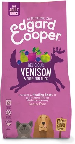 Edgard & Cooper Verse Hert & Scharreleend Adult - Hondenvoer - 12 Kg -Dierenwinkel 626x1200 1