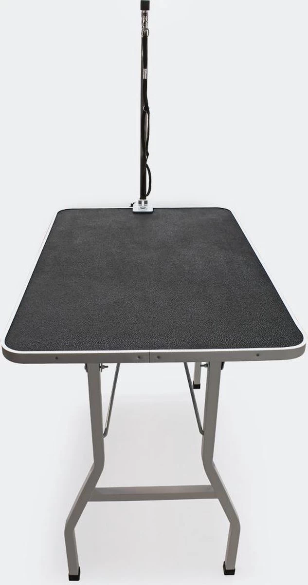 Honden Trimtafel Met Enkele Aanlijnoptie, 760 Mm Hoog, Inklapbaar; Kniptafel - Wastafel Met Lus Zwart / Grijs - Verzorgingstafel Voor Huisdieren - Multistrobe 3 Honden Trimtafel Met Enkele Aanlijnoptie, 760 Mm Hoog, Inklapbaar; Kniptafel - Wastafel Met Lus Zwart / Grijs - Verzorgingstafel Voor Huisdieren - Multistrobe