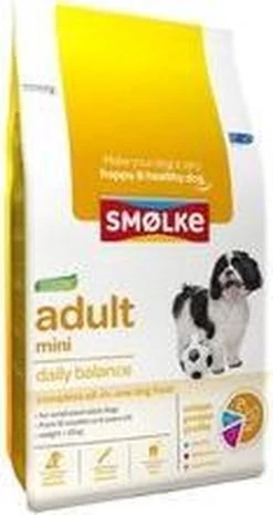 Smolke Adult Mini - Kip - Hondenvoer - 12 Kg -Dierenwinkel 638x1200