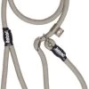 Rebel Petz - Honden Trainingslijn Met Halsband - Taupe, Zwart, Groen & Oranje - Maat Small Of Large - Kleur: Taupe, Maat: Large -Dierenwinkel 642x1200 2