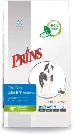 Prins - ProCare Grainfree Adult Pro Energy - Hondenvoer - 12 Kg -Dierenwinkel 657x1200 1