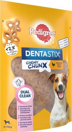 Pedigree Dentastix Chewy Chunx Hondensnacks Mini - Kip - 5 X 68 Gr -Dierenwinkel 657x1200 5