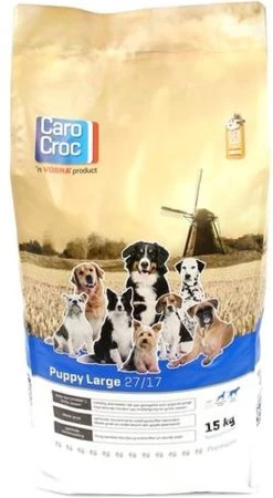 Carocroc Puppy Large Breed 15 KG -Dierenwinkel 658x1200