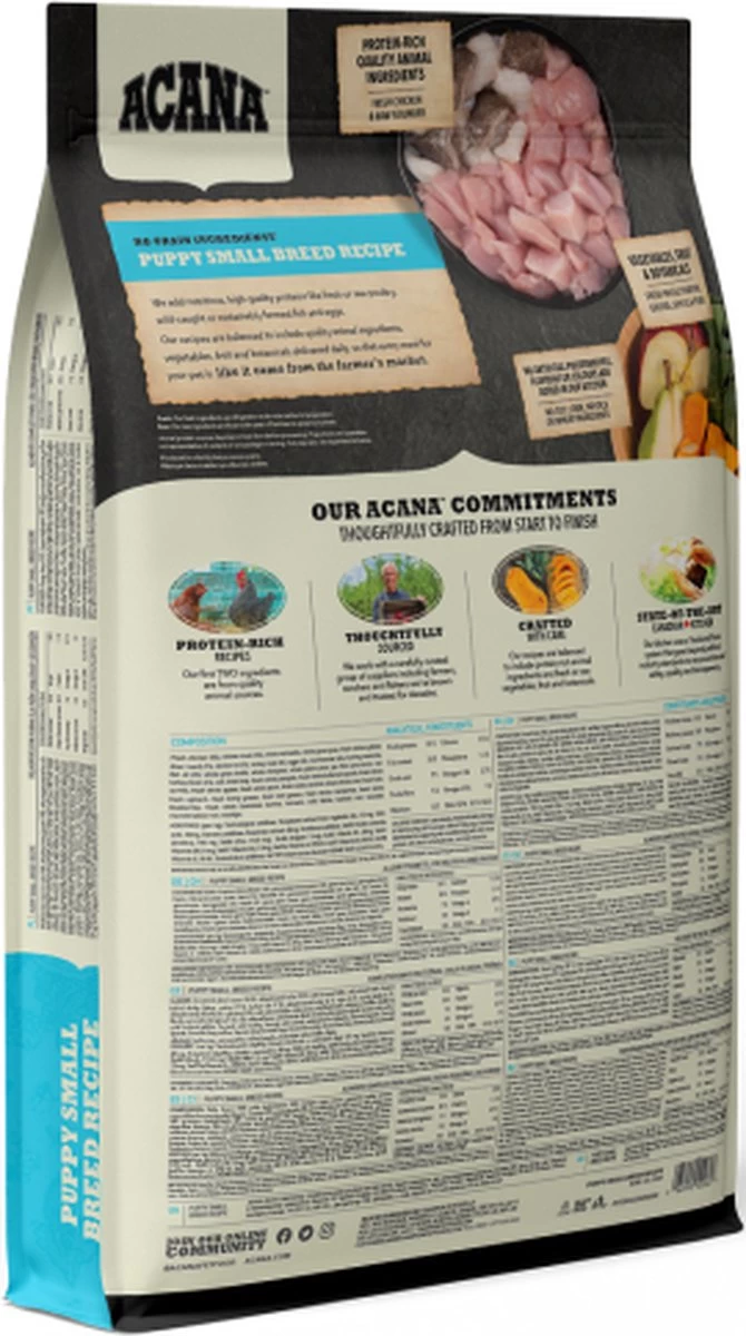 Acana Heritage Puppy Small Breed (6 KG) 22 Acana Heritage Puppy Small Breed (6 KG) - Afbeelding 20