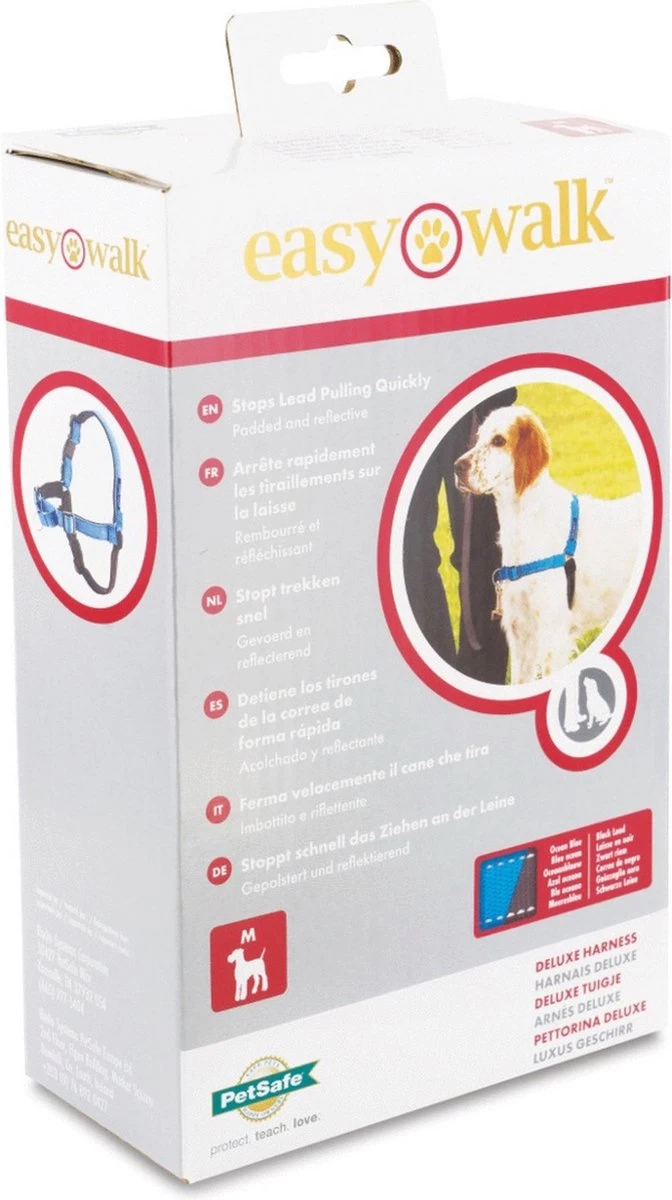 Petsafe Easy Walk® Deluxe Harness - Hondentuigje - Blauw - M - 1,8 M 4 Petsafe Easy Walk® Deluxe Harness - Hondentuigje - Blauw - M - 1,8 M - Afbeelding 2
