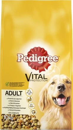 Pedigree Adult Honden Droogvoer - Kip - 10 Kg -Dierenwinkel 678x1200