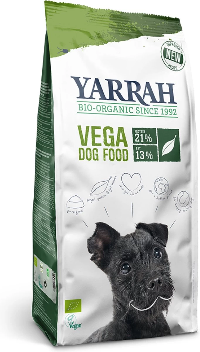 Yarrah Dog Biologische Brokken Vega Baobab / Kokosolie (10 KG) 7 Yarrah Dog Biologische Brokken Vega Baobab / Kokosolie (10 KG) - Afbeelding 5
