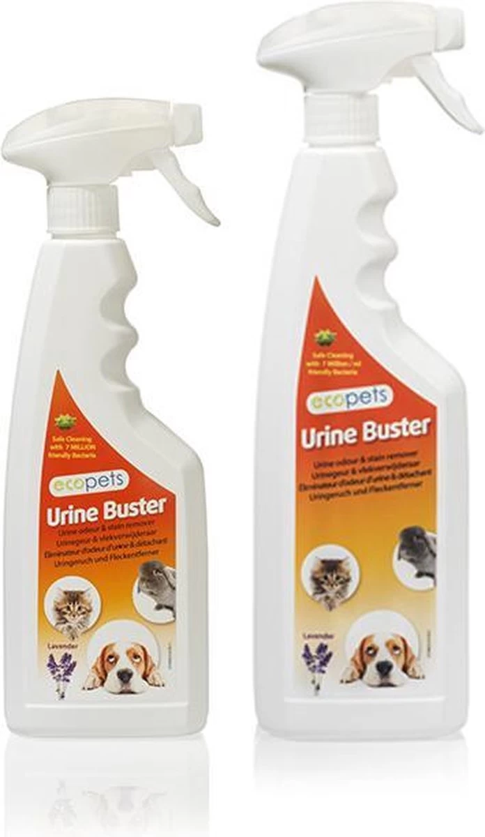 Ecopets - UrineBuster Urinegeur Verwijderaar Lavendel - 750ml (ecopet) 4 Ecopets - UrineBuster Urinegeur Verwijderaar Lavendel - 750ml (ecopet) - Afbeelding 2