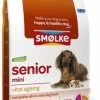 Smolke Senior Mini - Kip - Hondenvoer - 3 Kg -Dierenwinkel 697x1200