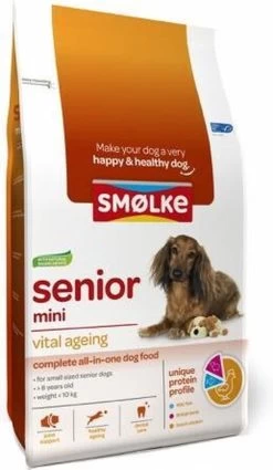 Smolke Senior Mini - Kip - Hondenvoer - 3 Kg