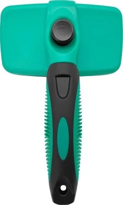 ElegaPet Hondenborstel Groen - Hondenhaar Verwijderen - Kat En Hondenkam - Slickerborstel Hond En Kat - Groomer - Ondervacht Kam Hond - Borstel Hond - Hondenborstel Langharig En Kortharig - Slickerborstel - Anti Klit/Knopen/Huidschilfers -Dierenwinkel 723x1200 1