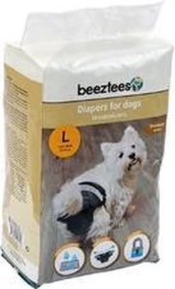 Beeztees - Hondenluier - Zwart - L - 10ST -Dierenwinkel 724x1200 2