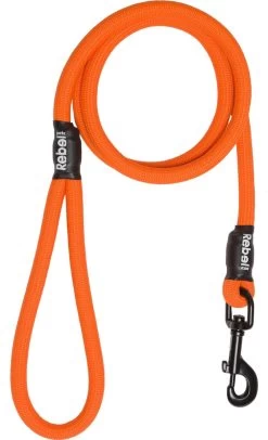 Rebel Petz - Sterke Gevlochten Hondenlijn Van Touw - Kleur: Oranje, Maat: Large -Dierenwinkel 730x1200 1