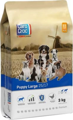 Carocroc Puppy Large Breed 15 KG -Dierenwinkel 732x1200