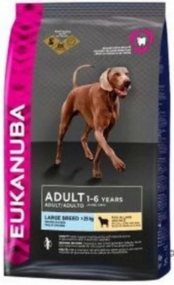 Eukanuba Dog Adult Large Breed Lam/Rice - 12 KG -Dierenwinkel 736x1200