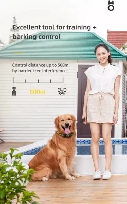 Anti Blafband EN Trainingshalsband In 1 - UNIEK SYSTEEM - 1000m Bereik - 100 Levels -Dierenwinkel 745x1200 5