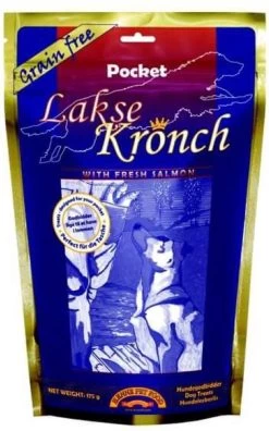 Lakse Kronch "Pocket" Zalmsnacks Voor Honden 175 Gram