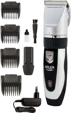 Adler AD 2823 Dierentondeuse Met Stille Motor - 4 Opzetstukken