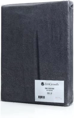 Hoeslaken Massagetafel Grijs- Extra Dik - Badstof Stretch - Met Uitsparing -Dierenwinkel 754x1200 4