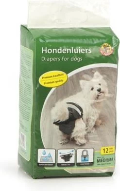 Beeztees - Hondenluier - Zwart - M - 12ST -Dierenwinkel 757x1200 3