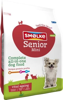 Smolke Senior Mini - Kip - Hondenvoer - 3 Kg -Dierenwinkel 759x1200