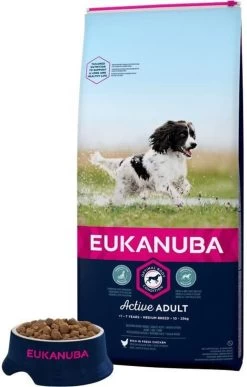Eukanuba Dog Adult Medium Breed - Kip - Hondenvoer - 15 Kg -Dierenwinkel 766x1200 1