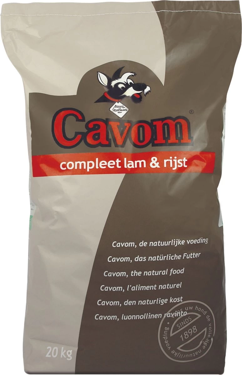 Cavom Compleet Lam/Rijst - 20 KG 5 Cavom Compleet Lam/Rijst - 20 KG - Afbeelding 3