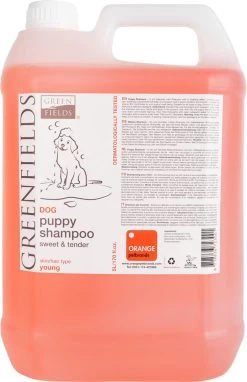 Greenfields - Milde Hondenshampoo Puppy - Zachte Shampoo Met Babypoeder Geur - Inhoud 270 Ml Of 5 Liter - 270 Ml -Dierenwinkel 775x1200 4