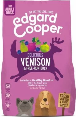 Edgard & Cooper Verse Hert & Scharreleend Adult - Hondenvoer - 12 Kg -Dierenwinkel 785x1200 1