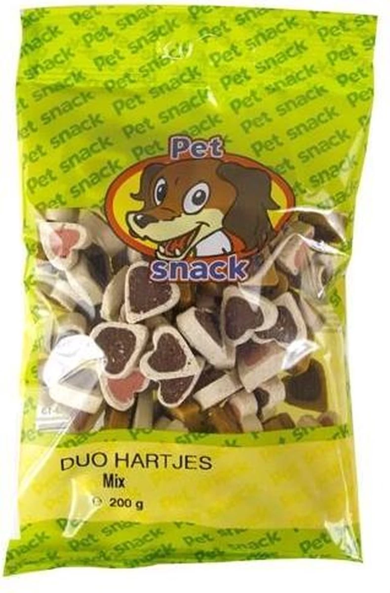 Petsnack Duo Mix Hartjes 500 Gr 4 Petsnack Duo Mix Hartjes 500 Gr - Afbeelding 2
