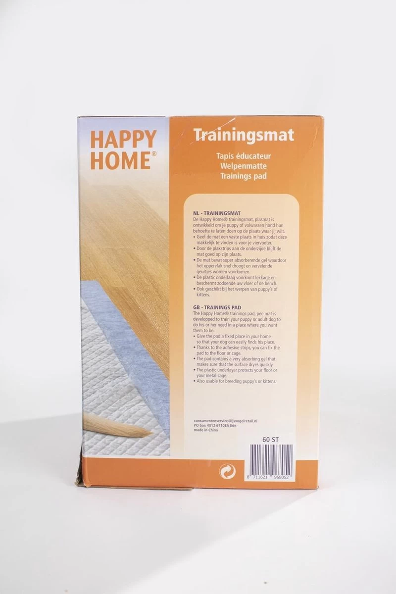 Happy Home Trainingsmat - Zindelijkstraining - 60 Stuks - 60X60 Cm 10 Happy Home Trainingsmat - Zindelijkstraining - 60 Stuks - 60X60 Cm - Afbeelding 8