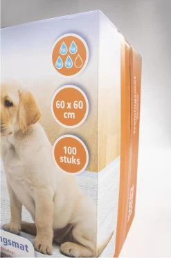 Happy Home Trainingsmat - Zindelijkstraining - 100 Stuks - 60X60 Cm -Dierenwinkel 800x1200 14