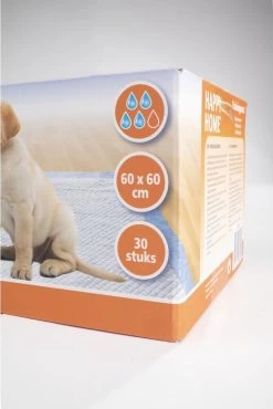 Happy Home Trainingsmat - Zindelijkstraining - 30 Stuks - 60X60 Cm -Dierenwinkel 801x1200 2