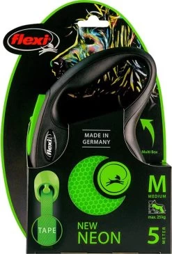 Flexi New Neon Tape - Hondenriem - Zwart/Groen - M - 5 M - (<25 Kg) 24 Flexi New Neon Tape - Hondenriem - Zwart/Groen - M - 5 M - (<25 Kg) -Dierenwinkel 812x1200 3