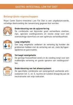 Royal Canin Gastro Intestinal Low Fat - Hondenvoer - 12 Kg -Dierenwinkel 830x1200 1