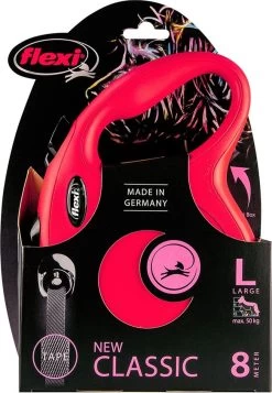 Flexi New Classic Tape - Hondenriem - Rood - L - 8 M - (<50 Kg) -Dierenwinkel 830x1200 2