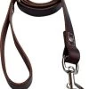 Hondenriem - 180 Cm – Bruine Riem - Leren Hondenriem Met Stiksels – 100% Volnerfleer - Hond -Dierenwinkel 856x1200 6