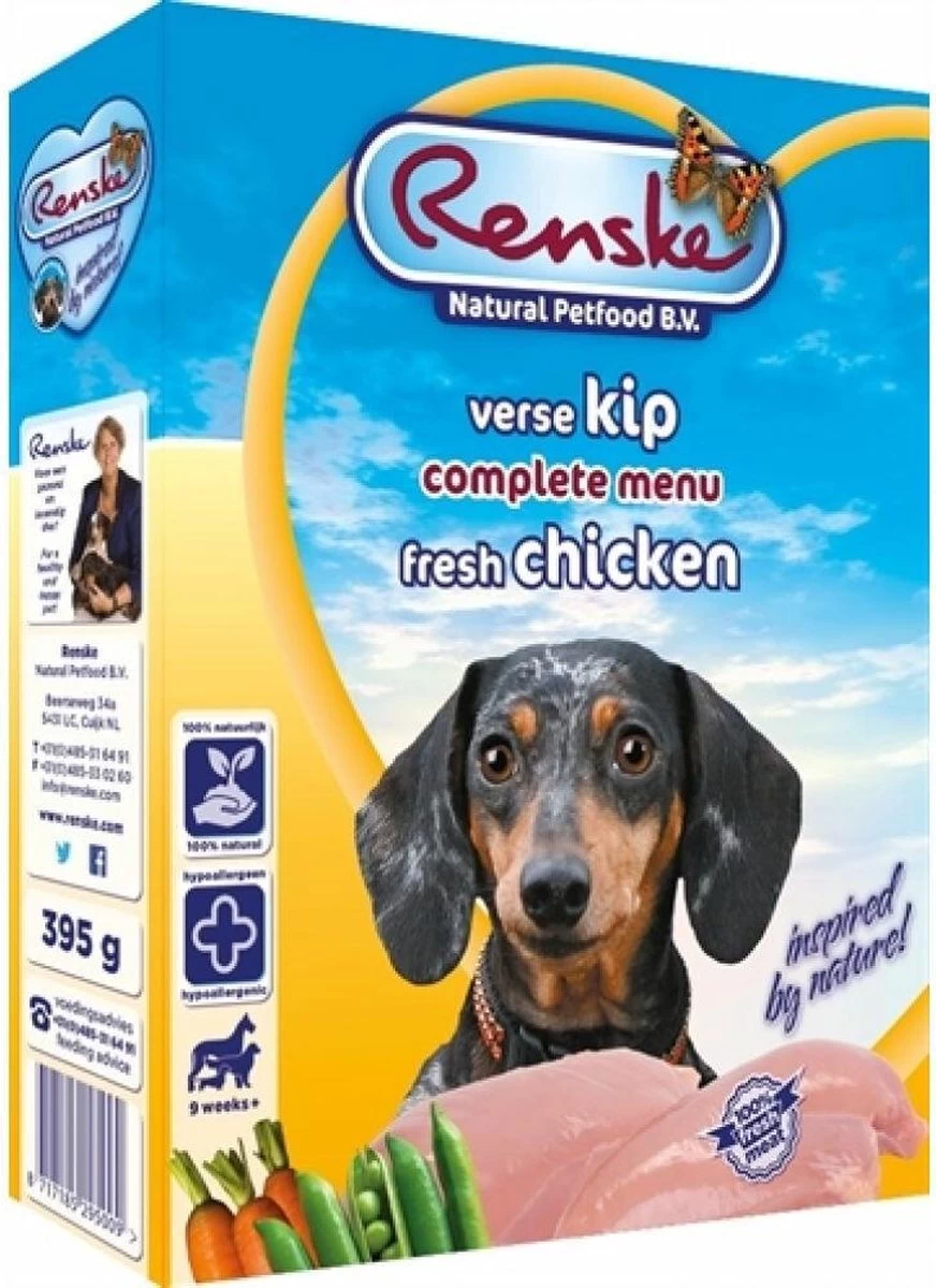 10x Renske Vers Gestoomd Complete Menu Kip - Rijst 395 Gr 3 10x Renske Vers Gestoomd Complete Menu Kip - Rijst 395 Gr