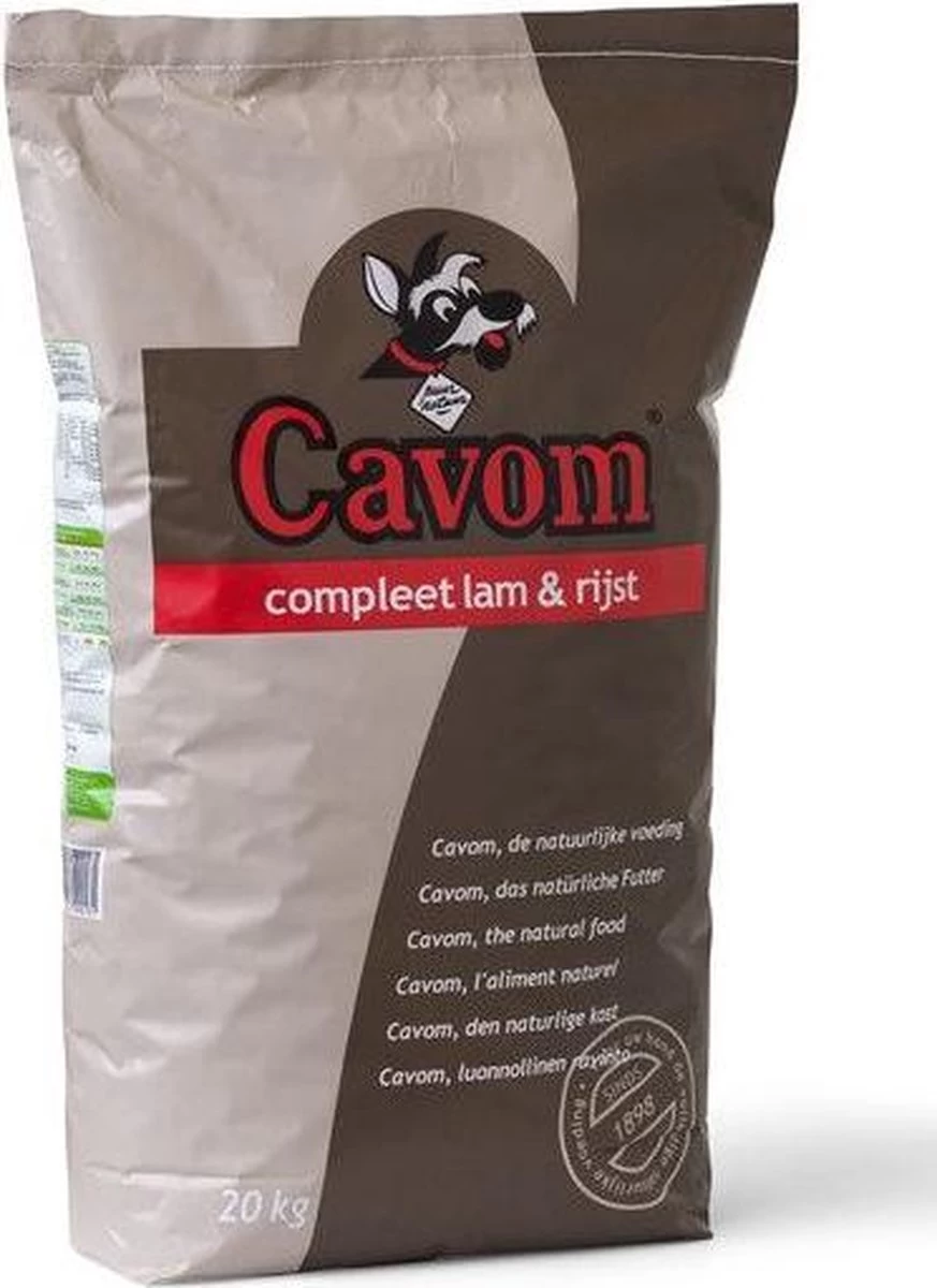 Cavom Compleet Lam/Rijst - 20 KG 6 Cavom Compleet Lam/Rijst - 20 KG - Afbeelding 4