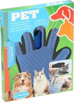 Merkloos Vachtverzorgingshandschoen -Dierenwinkel 877x1200 1